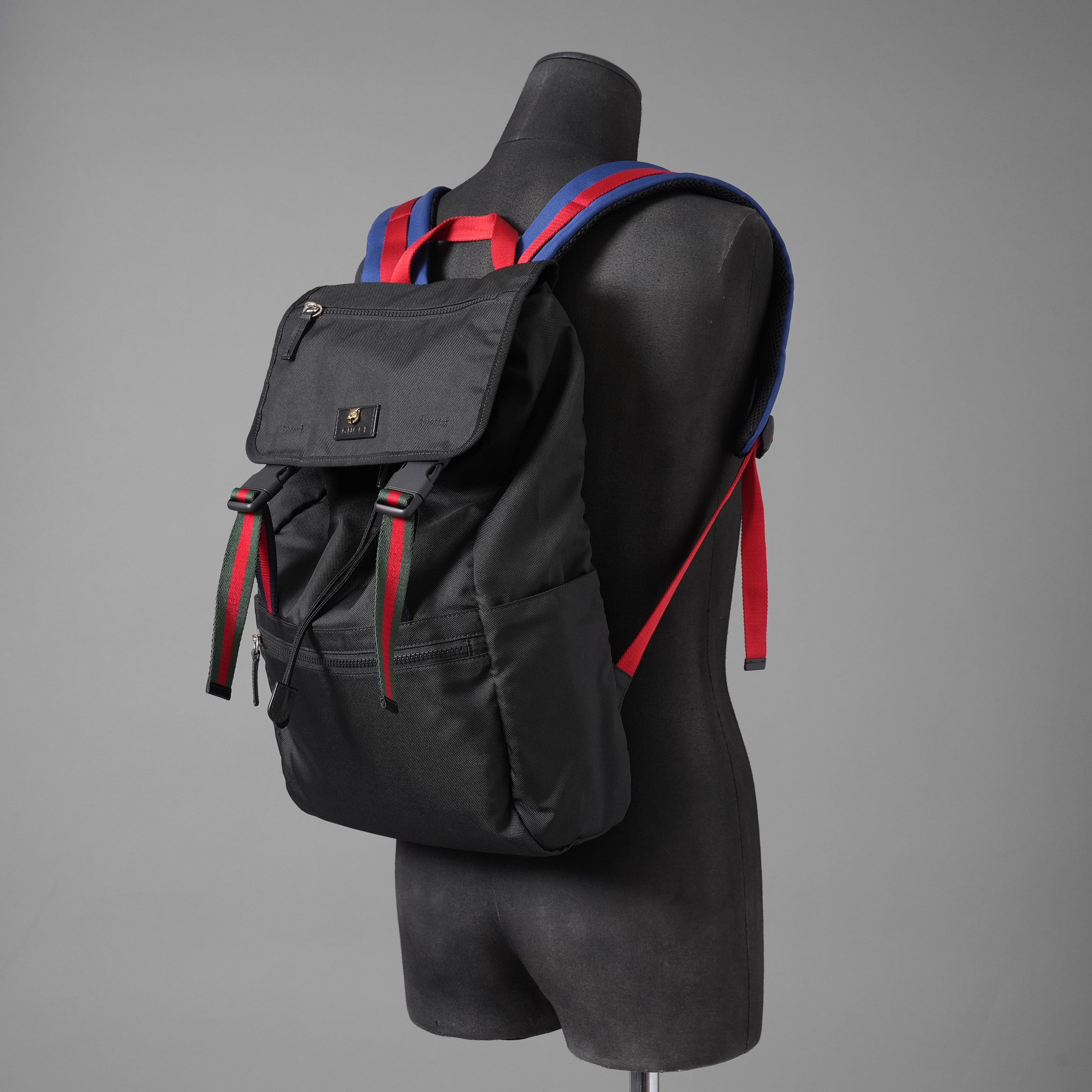 GUCCI グッチ / 2016-17 シュリーライン テクノキャンバス キャット 