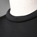 FENDI フェンディ / 22AW ブラックジャージドレス Black Jersey O'Lock Belted Midi Dress / FDB877 / size 40 (BLACK) レディース