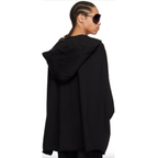 Rick Owens リックオウエンス / 25SS HOODED KAFTAN フーデッド カフタン ドレス / RR02C7683-CHWSR / ONE SIZE (BLACK)