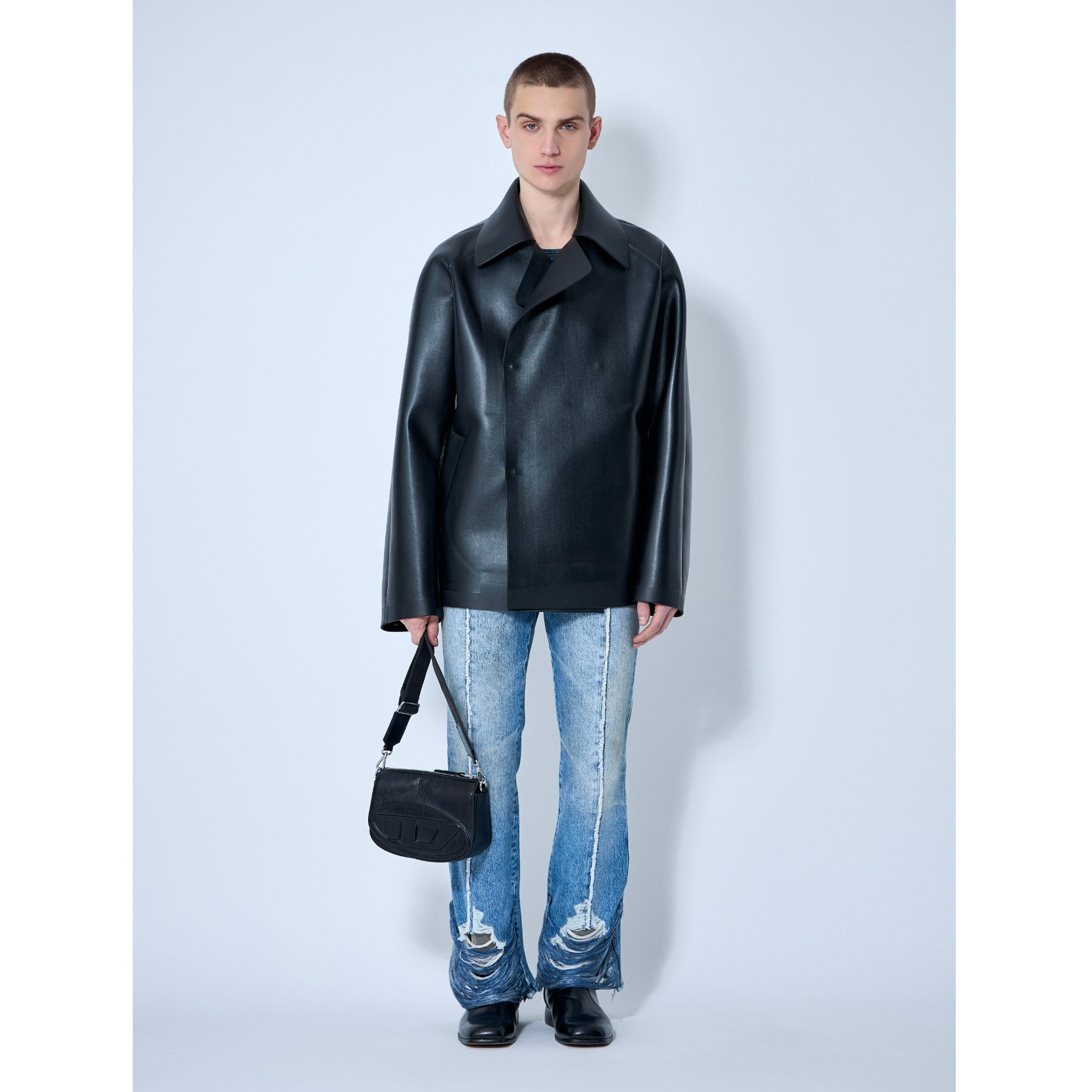 新品DIESEL ディーゼル / 25SS J-Markus Jacket / ジャケット / size 46 (BLACK)