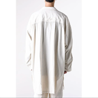 The Viridi-anne ザ ヴィリディアン / 美品 25SS ピグメントプリント ビエラ ショップ コート / VI-3845-06 / size 3 (IVORY)