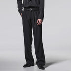 新品 kiryuyrik キリュウキリュウ / 24SS Easy Wide Slacks イージーワイドスラックス パンツ / KR-HP30-906 / size M (BLACK）