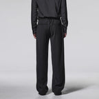 新品 kiryuyrik キリュウキリュウ / 24SS Easy Wide Slacks イージーワイドスラックス パンツ / KR-HP30-906 / size M (BLACK）