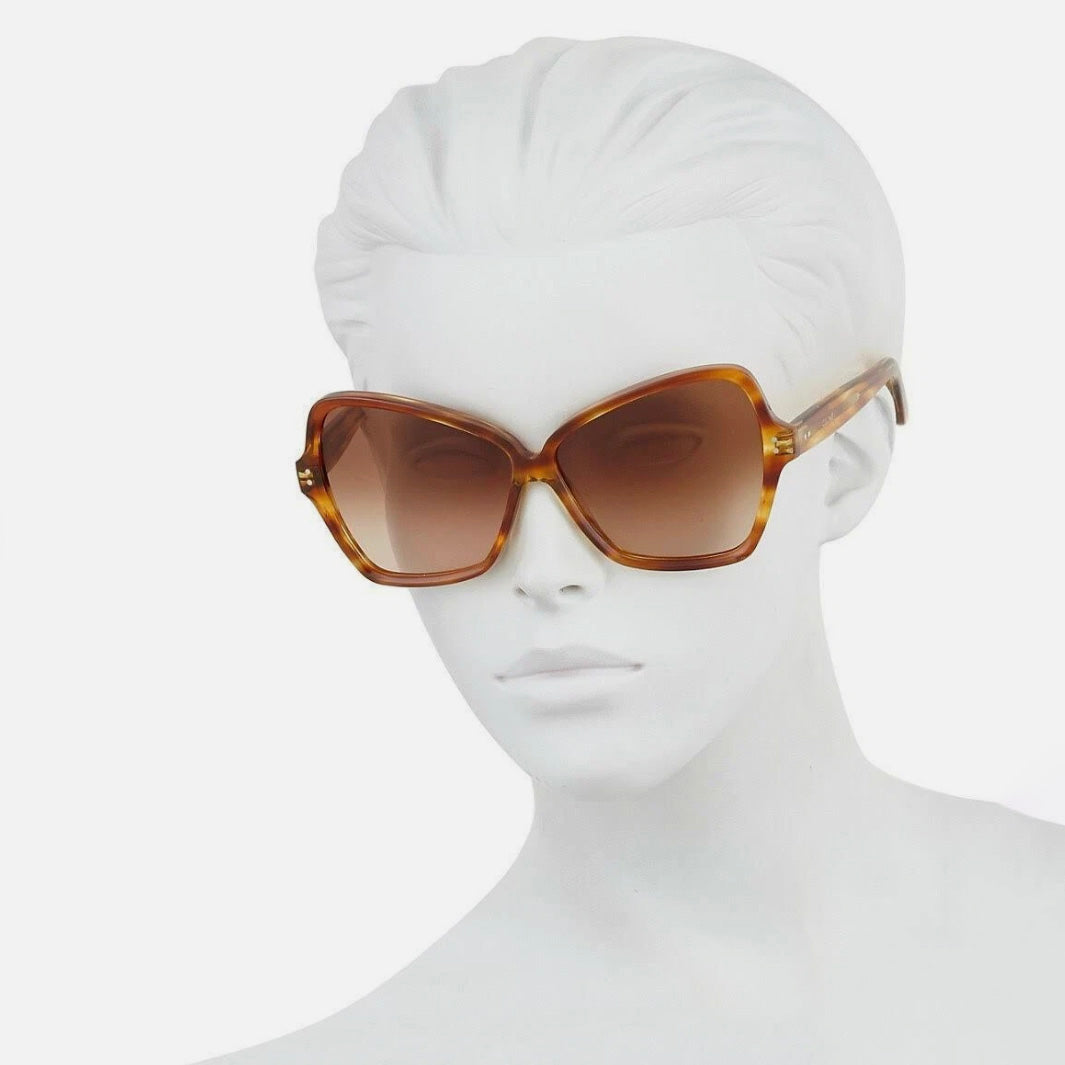 CELINE セリーヌ / 美品 2019-20年 バタフライ オーバーサイズ サングラス アクセサリー / CL40064I / ハバナ(べっ甲柄) レディース