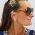 CELINE セリーヌ / 美品 2019-20年 バタフライ オーバーサイズ サングラス アクセサリー / CL40064I / ハバナ(べっ甲柄) レディース