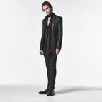 未使用 kiryuyrik キリュウキリュウ / 25SS UNIONJACK Jacket ユニオンジャケット ブラックコーティング ジャケット / KT-HJ06-600CTNG / size M (BLACK) 123002-alm