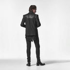 未使用 kiryuyrik キリュウキリュウ / 25SS UNIONJACK Jacket ユニオンジャケット ブラックコーティング ジャケット / KT-HJ06-600CTNG / size M (BLACK) 123002-alm