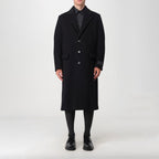 VALENTINO GARAVANI ヴァレンティノ ガラヴァーニ / 美品 23AW 袖ロゴ ウール ロング コート / 3V3CA4347TU / size 46 (BLACK) 352033-in-ue