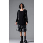 A.F ARTEFACT エーエフアーティファクト / 美品 25SS AIRY CRINKLE NYLON ZIP CARGO SHORTS エアリー クリンクル ナイロン ジップ カーゴ ショーツ パンツ / ag-13053-1 / size 2 (BLACK) 352047-uen