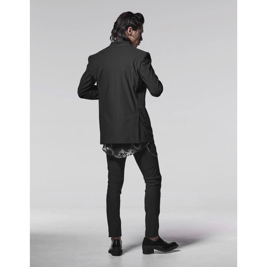 新品 kiryuyrik キリュウキリュウ / 24SS レオンジャケット アウター / KR-HJ02-600 / size M (BLACK) 123011-alm