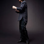 SUS-SOUS シュスー / 美品 20AW sleeping shirts 長袖シャツ / 04-SS01406 / size 9 (INDIGO) 123034-alm