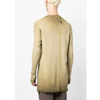 BORIS BIDJAN SABERI ボリスビジャンサベリ / 24SS 美品 LS1.2 RF Long Sleeve T-Shirt 細リブ編み 長袖Tシャツ / size S (YELLOW) 352162-in-ue