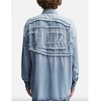 DIESEL ディーゼル / 美品 23AW D-KAMA デニムシャツ 長袖シャツ / A113830TGAQ / size S (INDIGO) 352195-in-ue