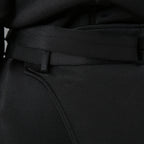 FENDI フェンディ / 22AW ブラックジャージドレス Black Jersey O'Lock Belted Midi Dress / FDB877 / size 40 (BLACK) レディース