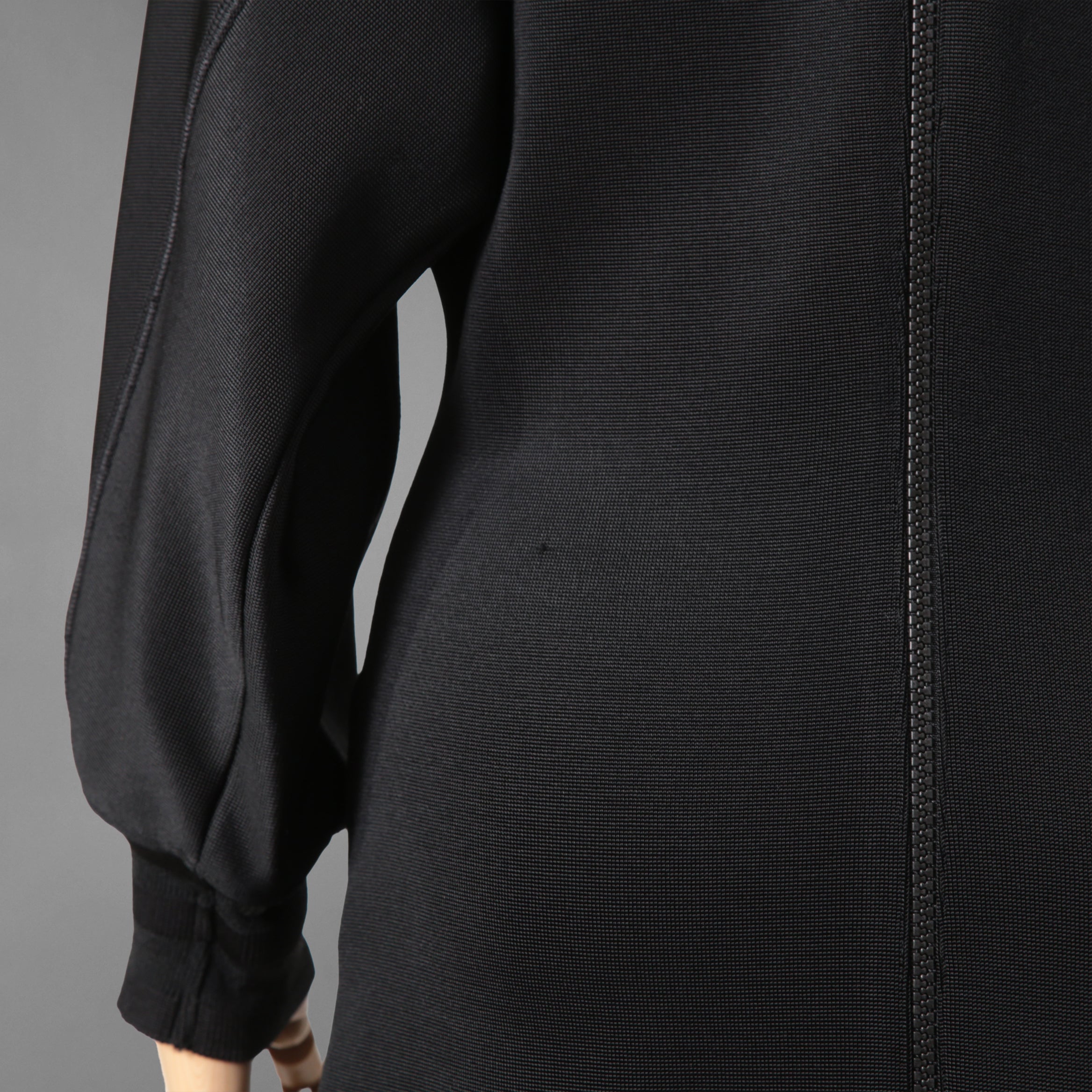 FENDI フェンディ / 22AW ブラックジャージドレス Black Jersey O'Lock Belted Midi Dress / FDB877 / size 40 (BLACK) レディース