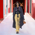 LOUIS VUITTON ルイヴィトン / 23SS ランウェイモデル / オーバーサイズ ボタンアップ ロング カーディガン / RW231B 129 FOKC87 / size XS (GRAY)