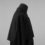 meagratia メアグラーティア / 美品  25SS Asymmetry SH アシンメトリー シャツ 長袖シャツ / 25271-0506 / size 1 (BLACK) 352011-in-ue