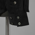 meagratia メアグラーティア / 美品  25SS Asymmetry SH アシンメトリー シャツ 長袖シャツ / 25271-0506 / size 1 (BLACK) 352011-in-ue
