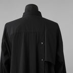 meagratia メアグラーティア / 美品  25SS Asymmetry SH アシンメトリー シャツ 長袖シャツ / 25271-0506 / size 1 (BLACK) 352011-in-ue