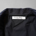 Christian Dior クリスチャン・ディオール / 美品 21SS コットンストライプ シャツワンピース / ドレス / 041R59A3731 / size 42 (BLUE) レディース
