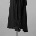 meagratia メアグラーティア / 美品  25SS Asymmetry SH アシンメトリー シャツ 長袖シャツ / 25271-0506 / size 1 (BLACK) 352011-in-ue