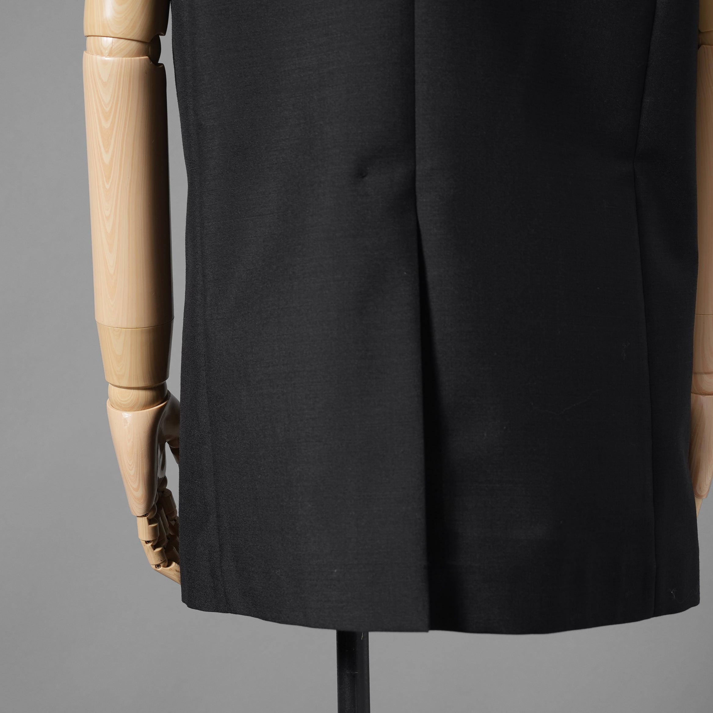 FENDI フェンディ / 24SS キッドモヘア ノースリーブ ジャケット / ベスト ブレザー / FT5990 S9A / size 40 (BLACK) レディース