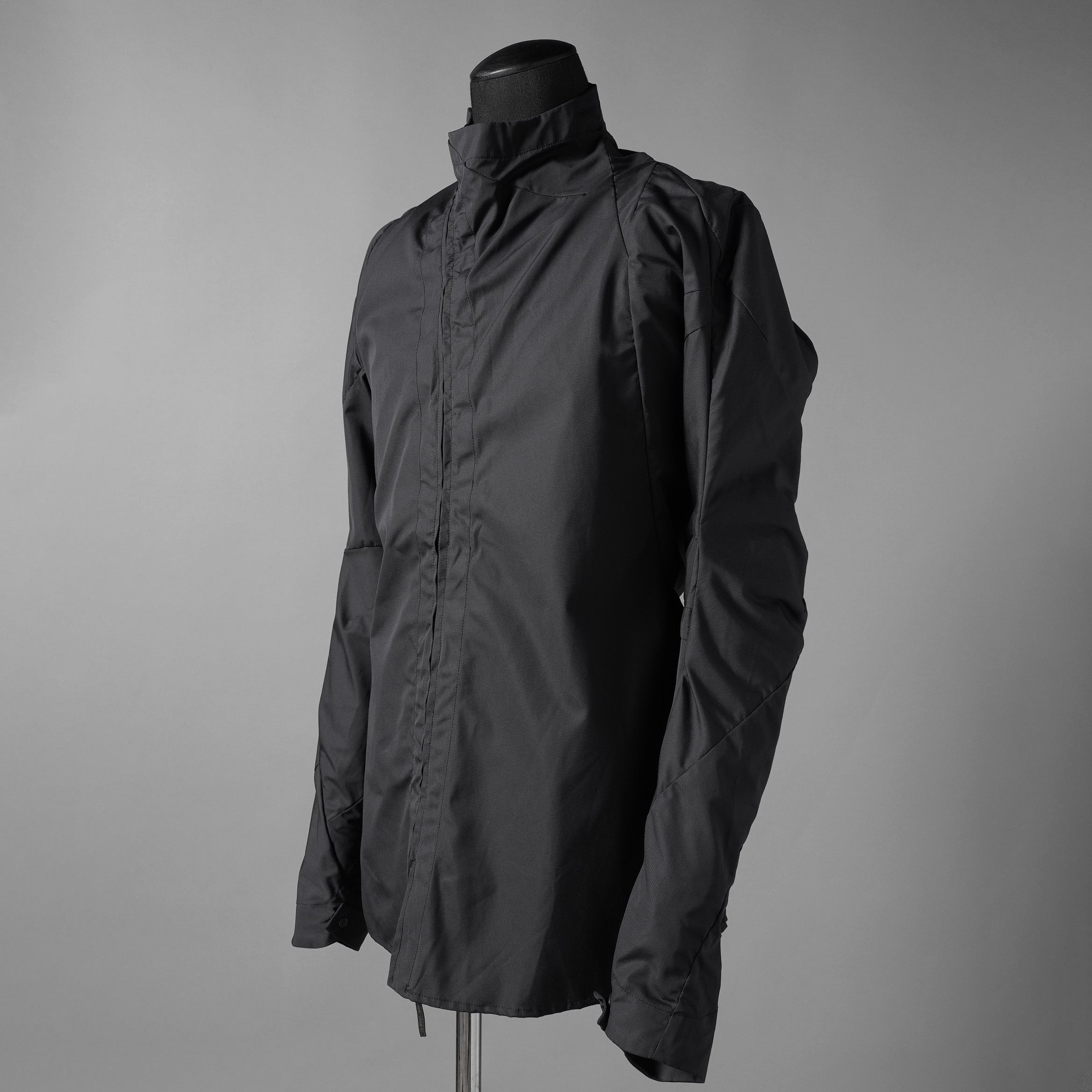 LEON EMANUEL BLANCK レオンエマニュエルブランク / Distortion Shirt Jacket  ジャケット / 長袖シャツ / DIS-DS-01 / size 48 (BLACK)