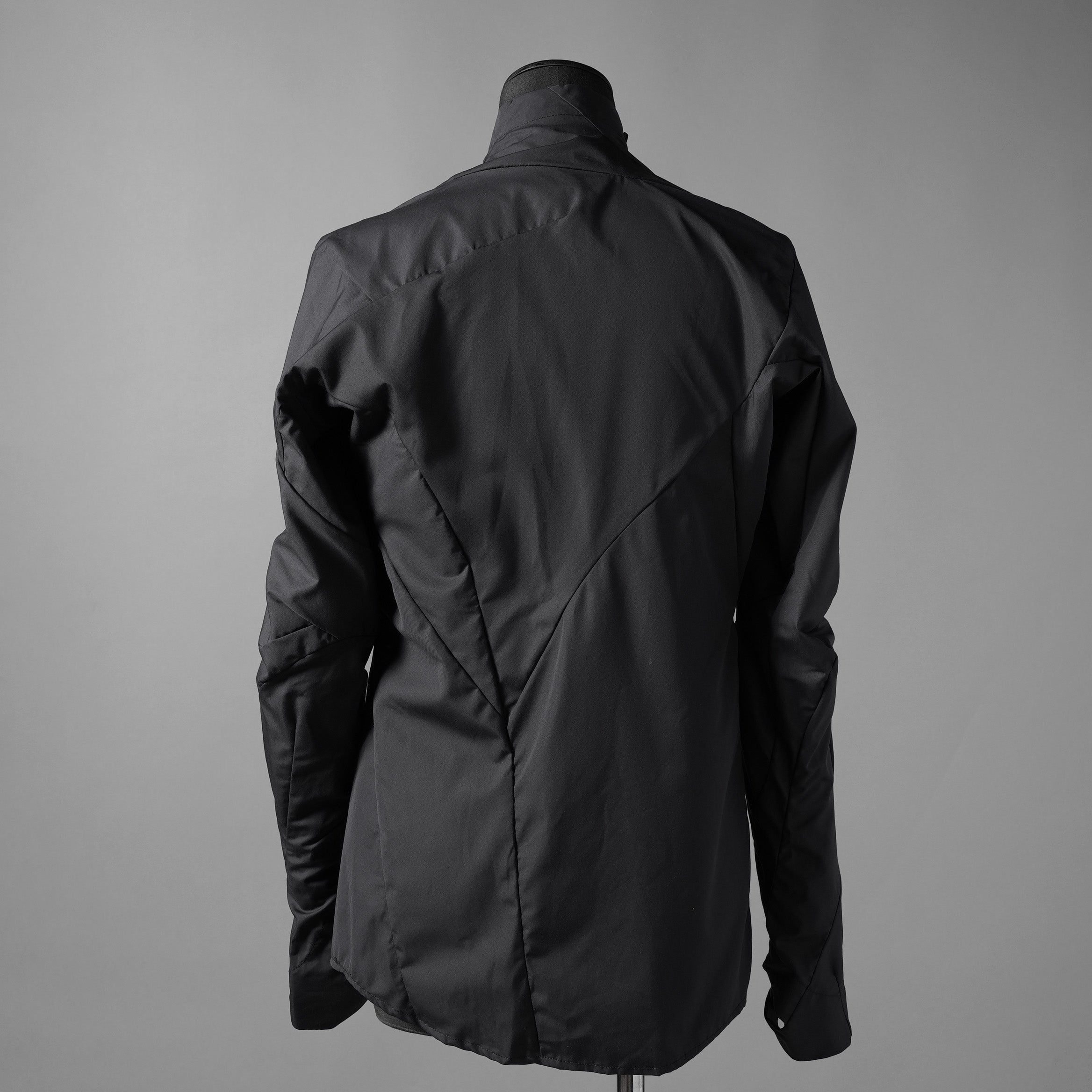 LEON EMANUEL BLANCK レオンエマニュエルブランク / Distortion Shirt Jacket  ジャケット / 長袖シャツ / DIS-DS-01 / size 48 (BLACK)