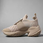 未使用 Roger Vivier ロジェヴィヴィエ / 2025年製 ヴィヴラン ストラスバックル スニーカー / size 35.5 (BEIGE) レディース