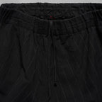 m.a+ エムエークロス / 25SS vertical pocket elastic waist sarrouel / サルエル ジョッパーズ パンツ / PU521-LCST1 / size 48 (BLACK STRIPE)