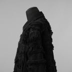 Rick Owens DRKSHDW ダークシャドウ / 22AW JUMBO WORKER JACKET (SHREDDED/SBSLH) アウター ジャケット / DU02A3761-BD / size XS (BLACK) 123004-alm