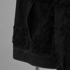 Rick Owens DRKSHDW ダークシャドウ / 22AW JUMBO WORKER JACKET (SHREDDED/SBSLH) アウター ジャケット / DU02A3761-BD / size XS (BLACK) 123004-alm