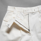 FENDI フェンディ / 21SS デニム バミューダパンツ / FLP623 AF72 / size 38 (WHITE) レディース