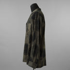 ZIGGY CHEN ジギーチェン / 美品 22SS Scholar Print Field Shirt スカラープリント フィールドシャツ 長袖シャツ / 0M210706 / size 46 (GREEN) 352012-in-ue