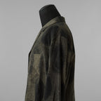 ZIGGY CHEN ジギーチェン / 美品 22SS Scholar Print Field Shirt スカラープリント フィールドシャツ 長袖シャツ / 0M210706 / size 46 (GREEN) 352012-in-ue
