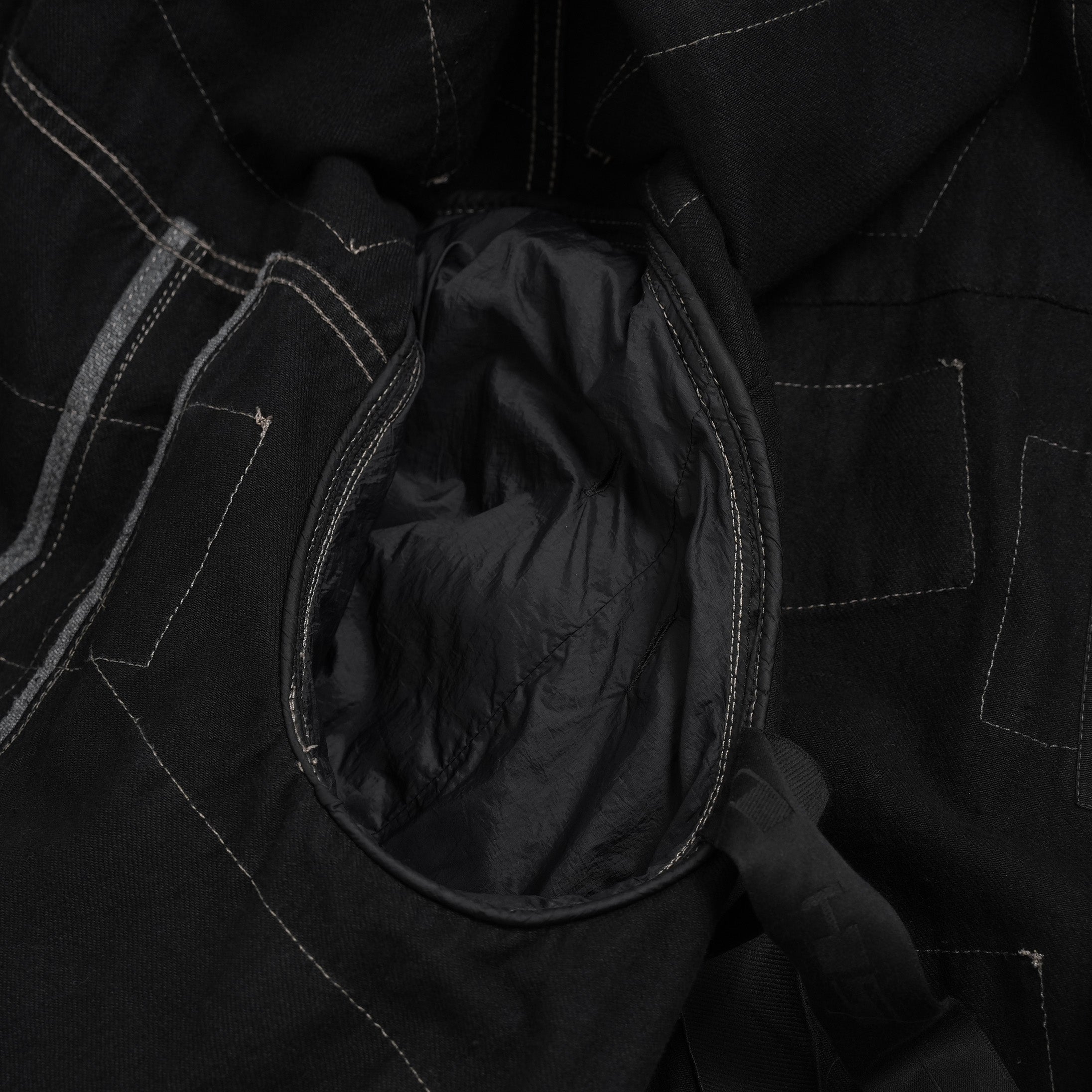 Rick Owens DRKSHDW ダークシャドウ / 22AW JUMBO WORKER JACKET (SHREDDED/SBSLH) アウター ジャケット / DU02A3761-BD / size XS (BLACK) 123004-alm