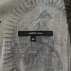ZIGGY CHEN ジギーチェン / 美品 22SS Scholar Print Field Shirt スカラープリント フィールドシャツ 長袖シャツ / 0M210706 / size 46 (GREEN) 352012-in-ue