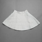 VALENTINO ヴァレンティノ / 22SS 美品 ツイード フレア スカート / XB3RA8H96U1 / size 40 (SILVER) レディース 352009-izm