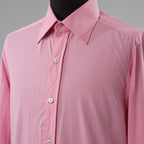 TOM FORD トム フォード / 美品 シルク混 スリムフィット ドレスシャツ 長袖シャツ / HSBC01 / size 40 (PINK) 352018-in-ue
