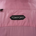 TOM FORD トム フォード / 美品 シルク混 スリムフィット ドレスシャツ 長袖シャツ / HSBC01 / size 40 (PINK) 352018-in-ue