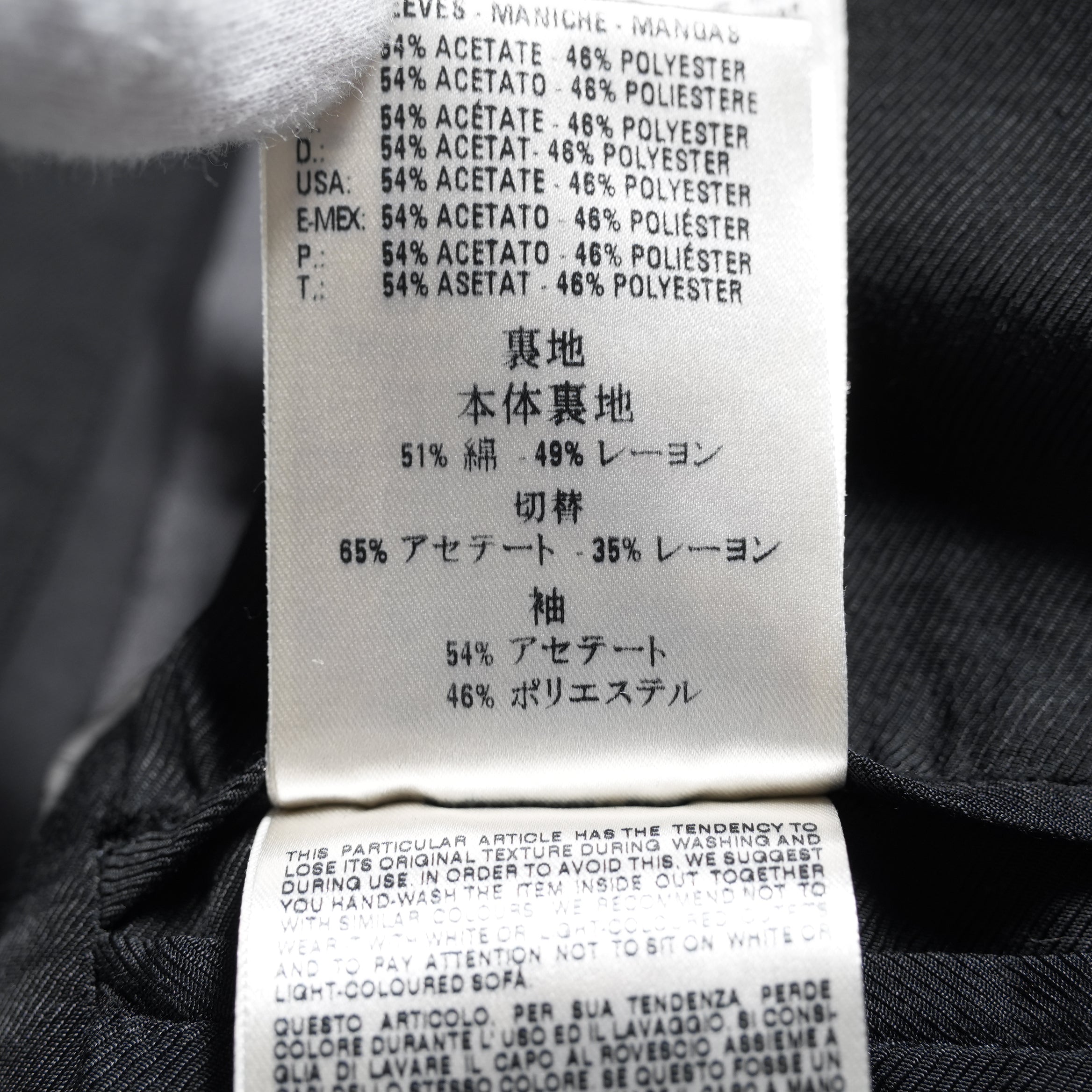 DIESEL ディーゼル / ディーゼルブラックゴールド / 加工 デニム タキシード ブレザー / テーラード ジャケット / RN93243 CA25594 / size46 (BLUE)