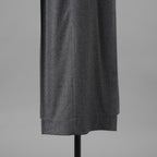 Brunello Cucinelli ブルネロ クチネリ / 美品 20AW ウール ジップアップ アウトタック ワイドレッグ クロップドパンツ / size 40 (GRAY) レディース 35008-izm