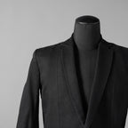 BORIS BIDJAN SABERI ボリスビジャンサベリ / 美品 24AW F1401M SUIT2 / RESIN DYED JACKET / ジャケット (BLACK)