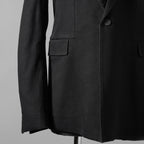 BORIS BIDJAN SABERI ボリスビジャンサベリ / 美品 24AW F1401M SUIT2 / RESIN DYED JACKET / ジャケット (BLACK)