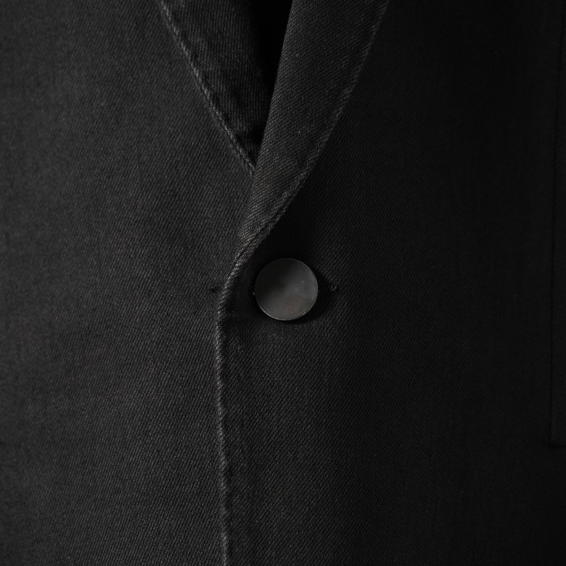 BORIS BIDJAN SABERI ボリスビジャンサベリ / 美品 24AW F1401M SUIT2 / RESIN DYED JACKET / ジャケット (BLACK)