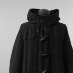 UNDERCOVER アンダーカバー / 美品 21AW ロングダッフルコート ニットレイヤード ダッフルコート コート / UC2A4313 / size 2 (BLACK) 352019-in-ue