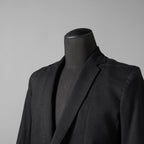 BORIS BIDJAN SABERI ボリスビジャンサベリ / 美品 24AW F1401M SUIT2 / RESIN DYED JACKET / ジャケット (BLACK)