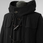 UNDERCOVER アンダーカバー / 美品 21AW ロングダッフルコート ニットレイヤード ダッフルコート コート / UC2A4313 / size 2 (BLACK) 352019-in-ue