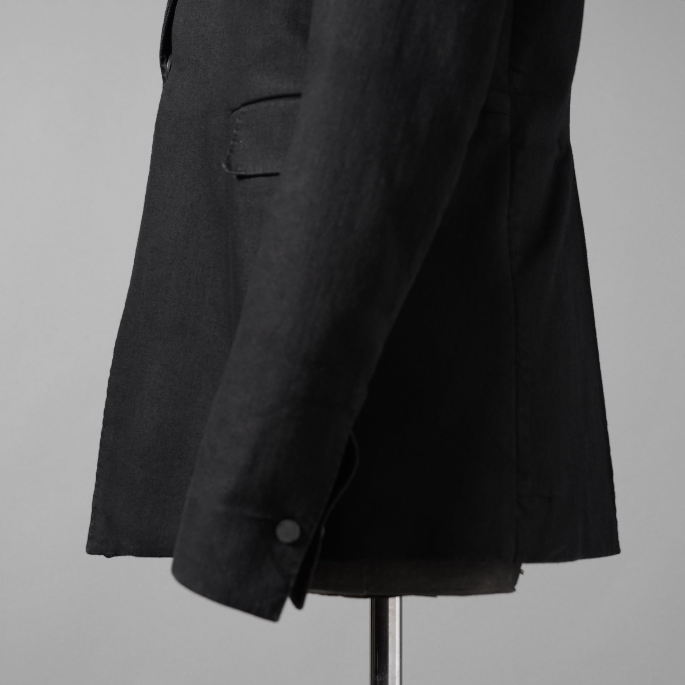 BORIS BIDJAN SABERI ボリスビジャンサベリ / 美品 24AW F1401M SUIT2 / RESIN DYED JACKET / ジャケット (BLACK)
