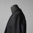 BORIS BIDJAN SABERI ボリスビジャンサベリ / 美品 24AW F1401M SUIT2 / RESIN DYED JACKET / ジャケット (BLACK)